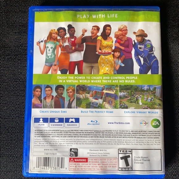 Simms 4 PS4 GAME - Picture 3 of 3